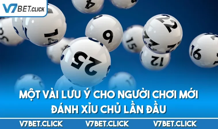Một vài lưu ý cho người chơi mới đánh xỉu chủ lần đầu